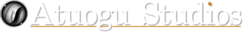 atuogu studios logo white new